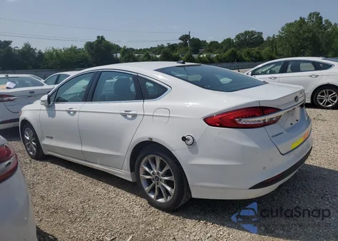 2017 Ford Fusion Se Hybrid z USA, uszkodzony, nr VIN 3FA6P0LUXHR409113